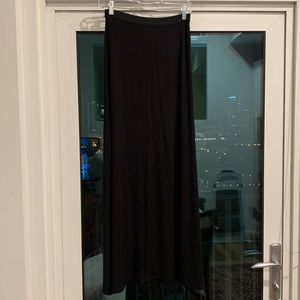 Black Free People maxi skirt